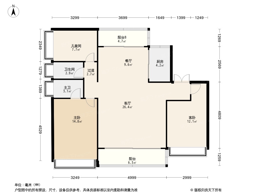 勤诚达正大城户型图