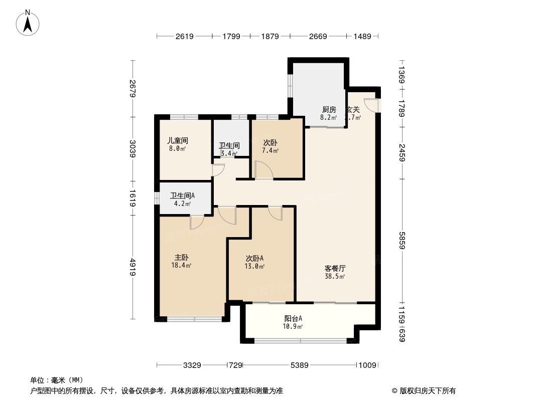 郑州保利天珺户型图图片