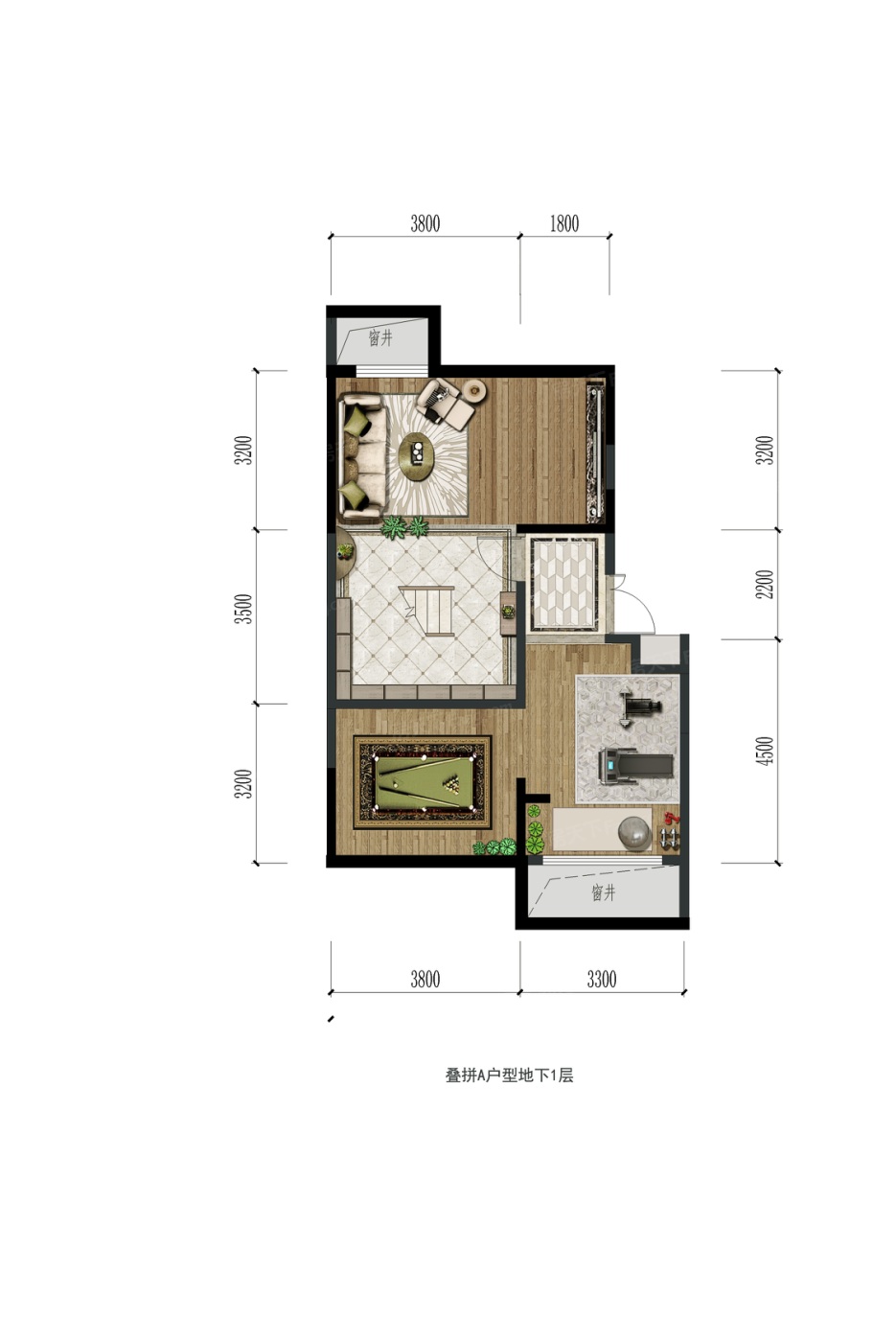 霸州阳光郡户型图片