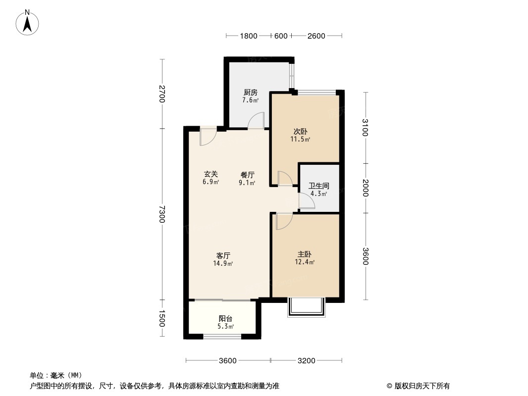 金科博翠湾户型图