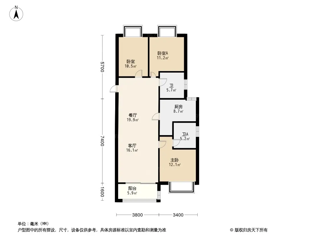 联投光谷瑞园户型图