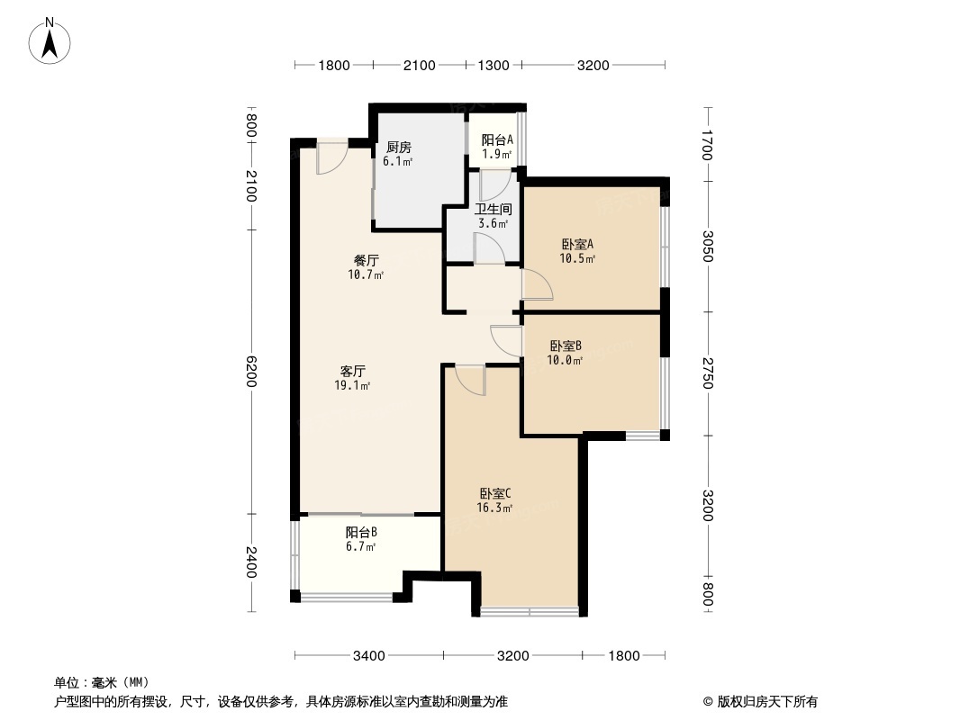 重庆四季花城户型图图片