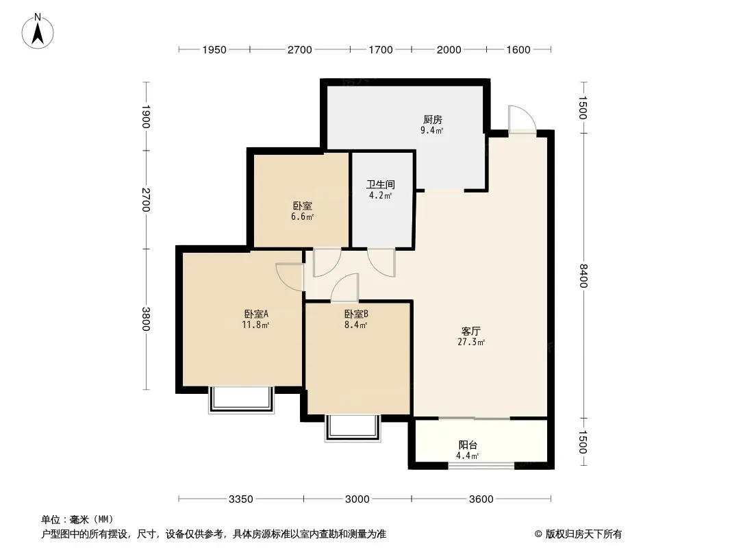 成都万达锦华城户型图图片