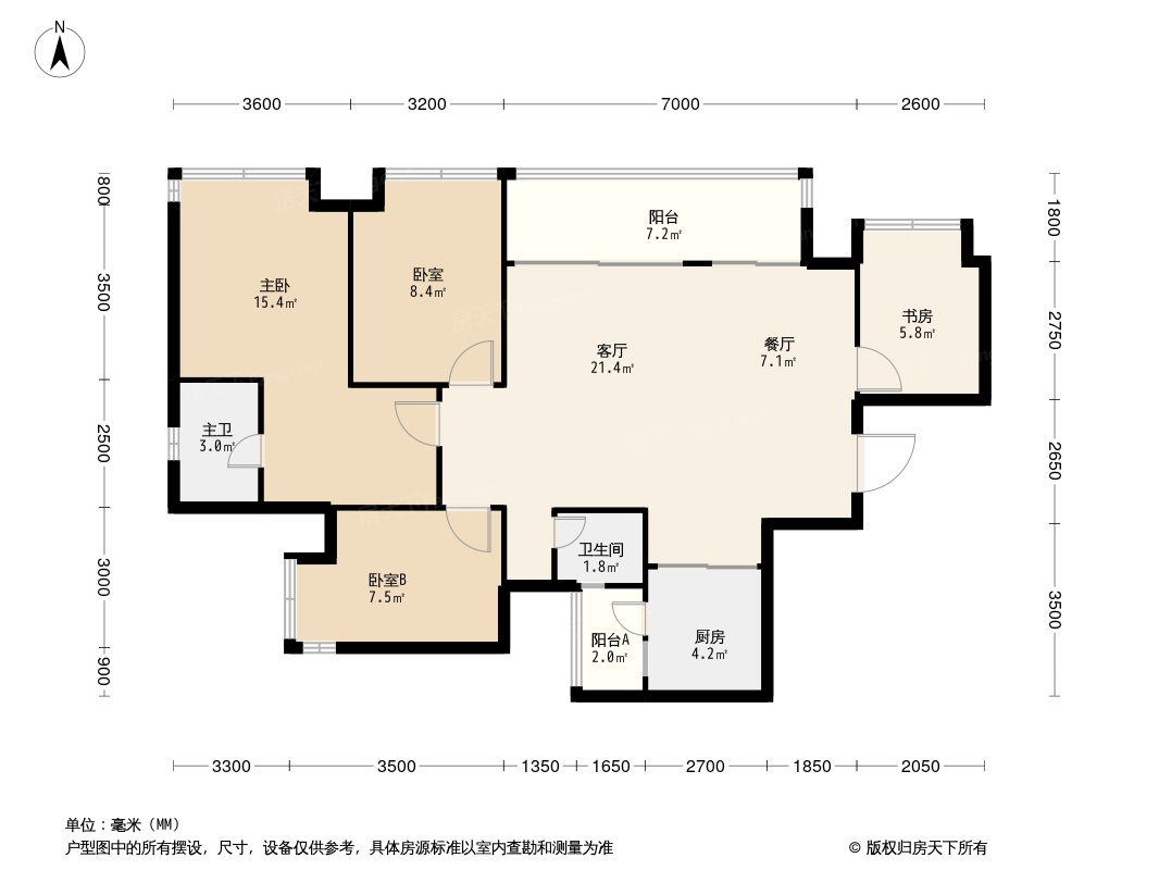 阳光城·悦江山户型图