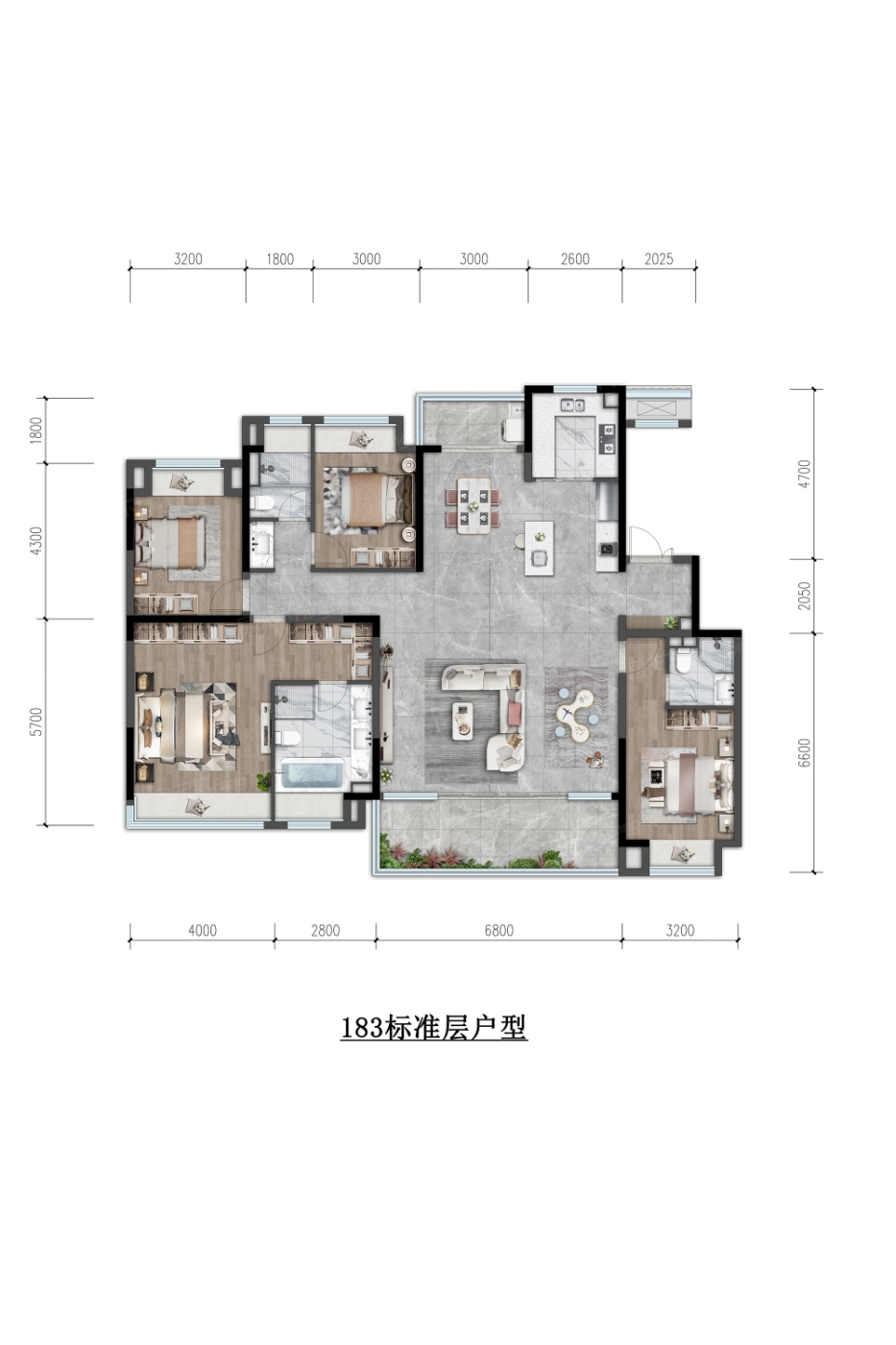 温州四季原著户型图图片