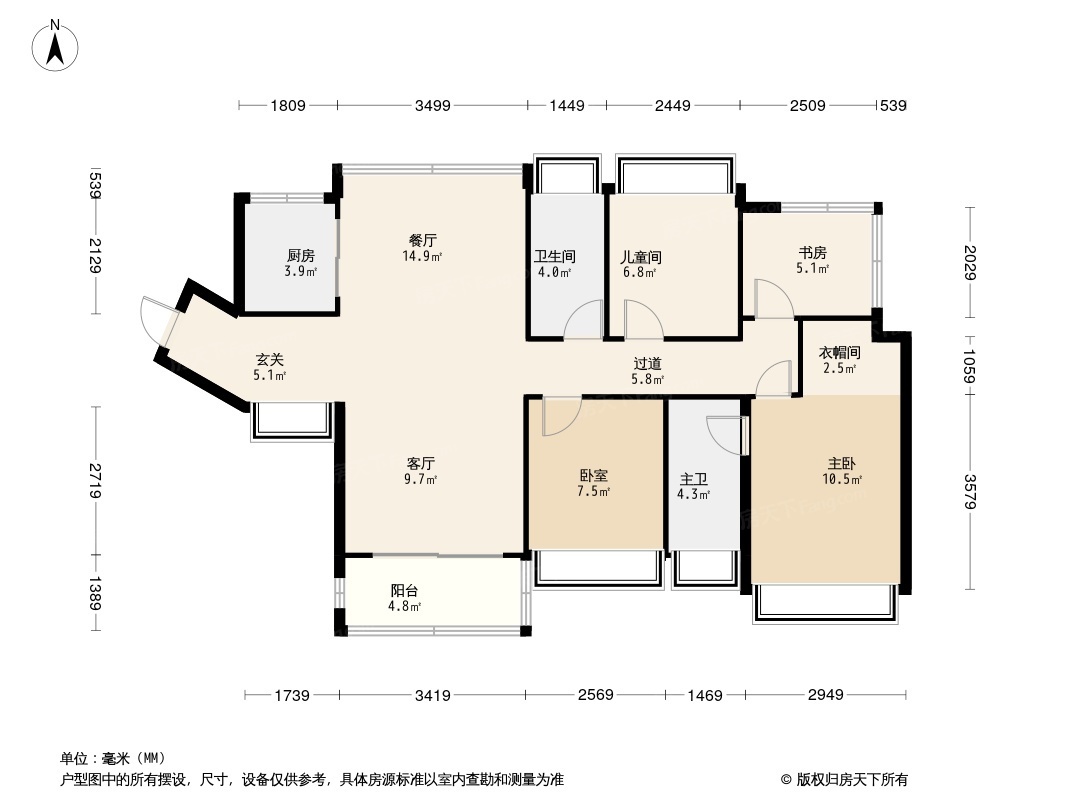 金裕星河丹堤户型图