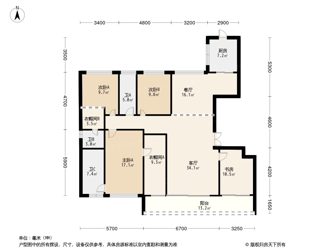 龙湖光谷城户型图图片