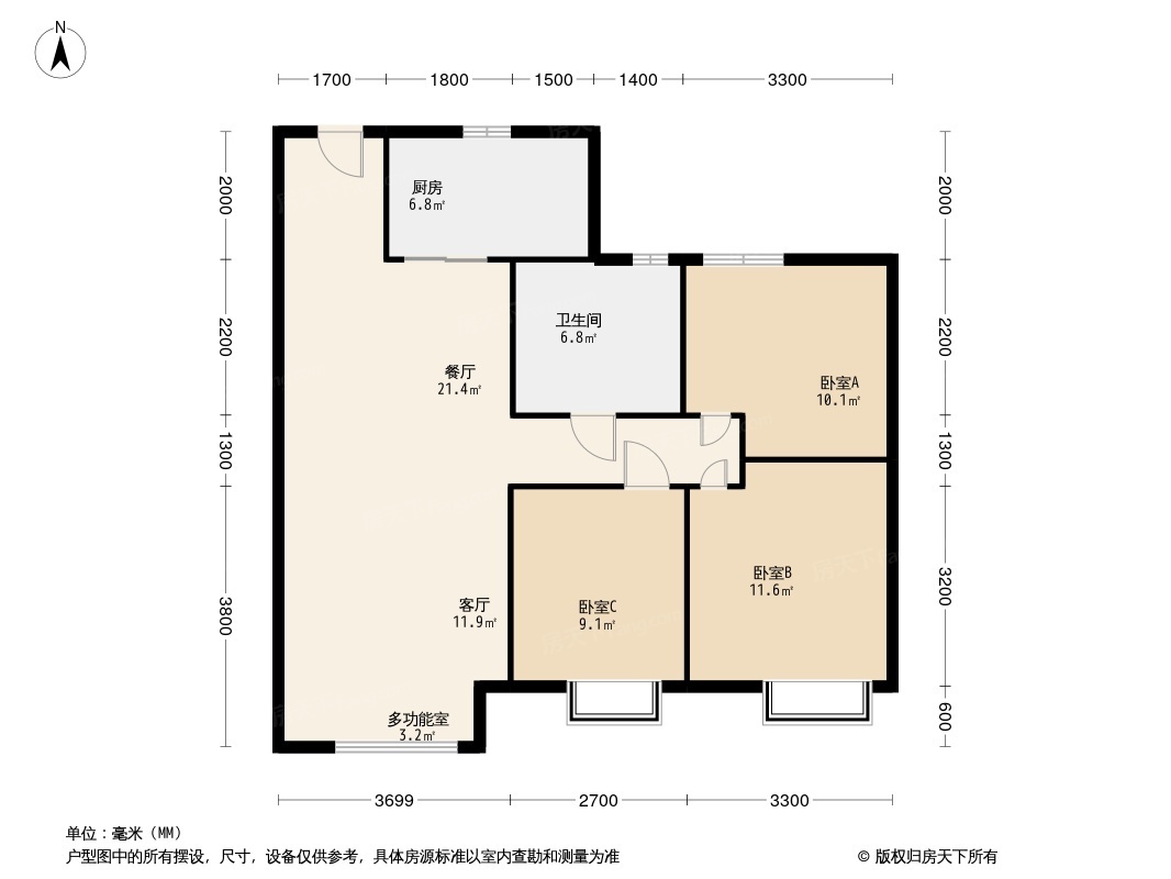 沈阳恒大养生谷户型图图片