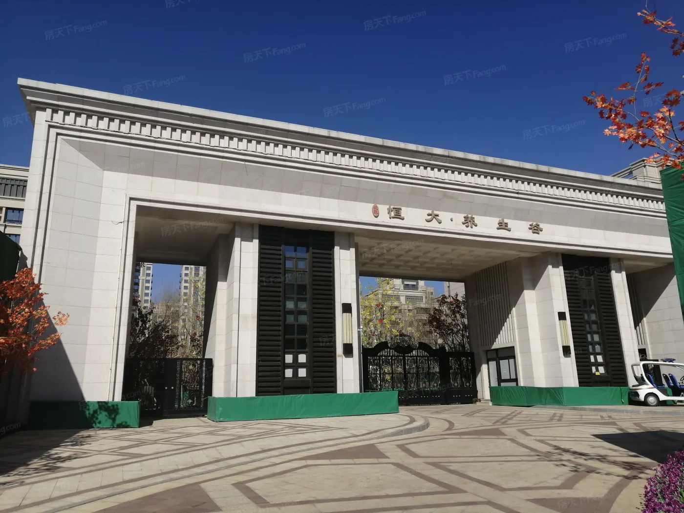 实景图:园区大门