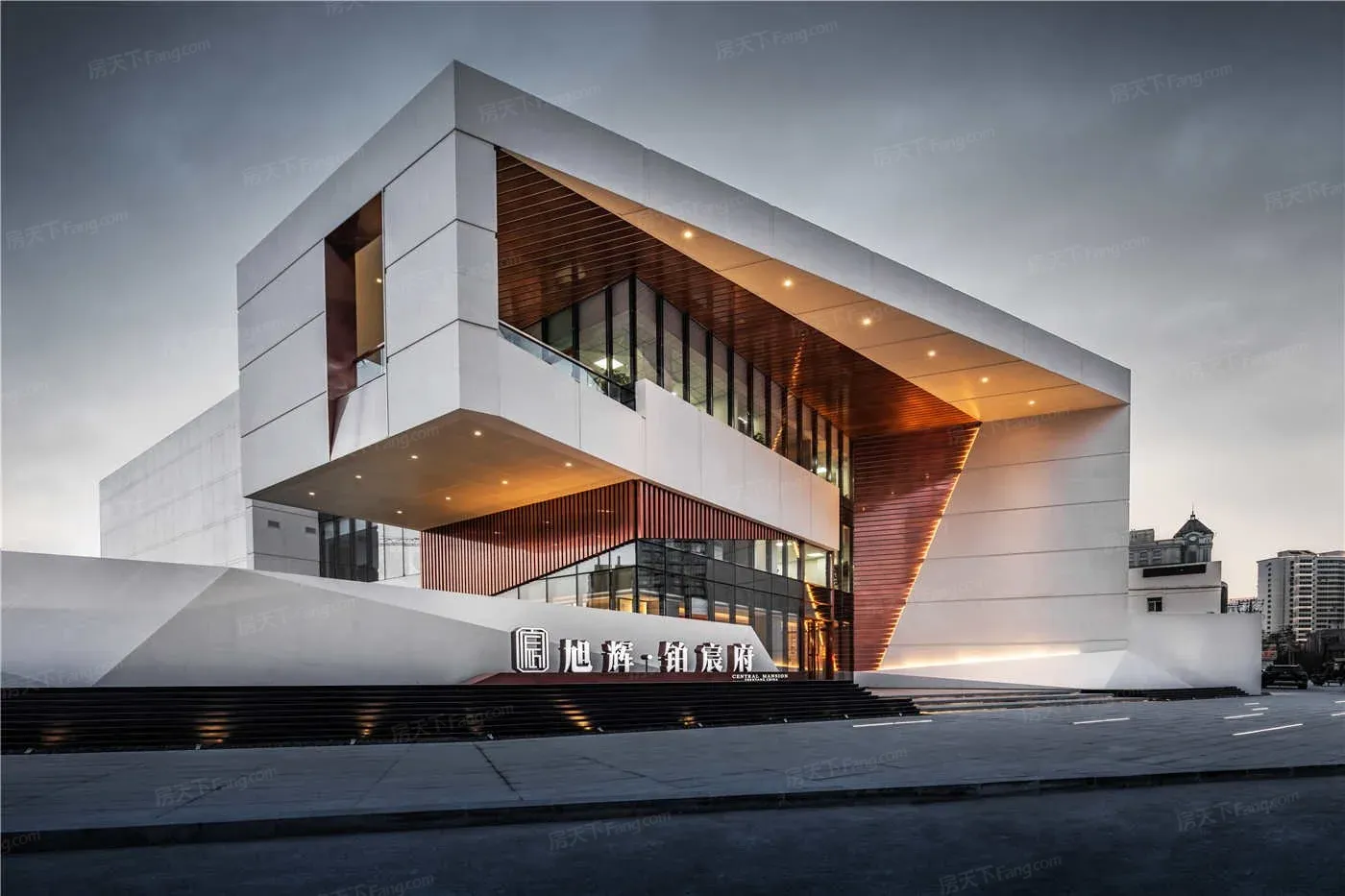 实景图:售楼处外观