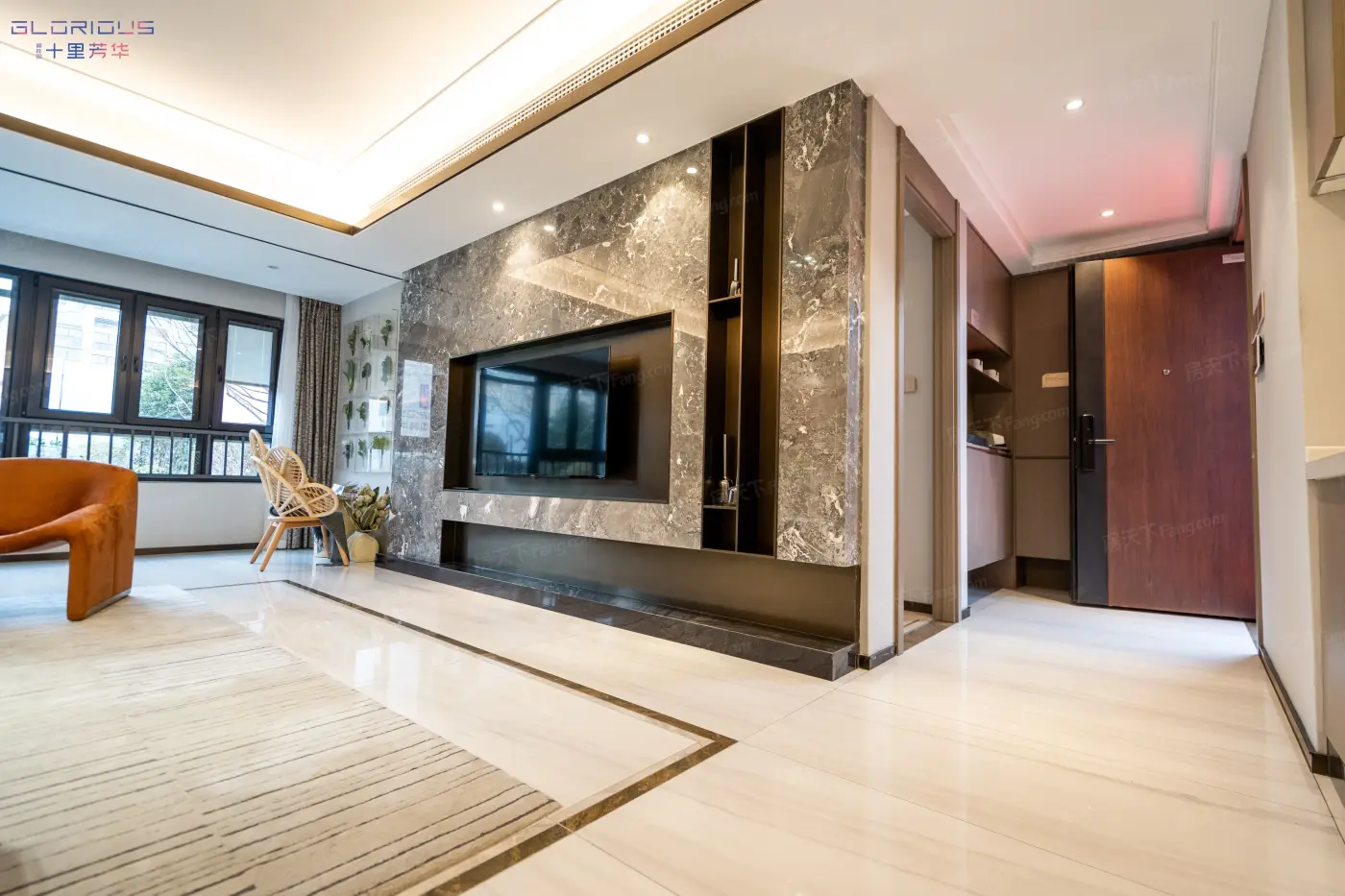 样板间:143平米样板间客厅