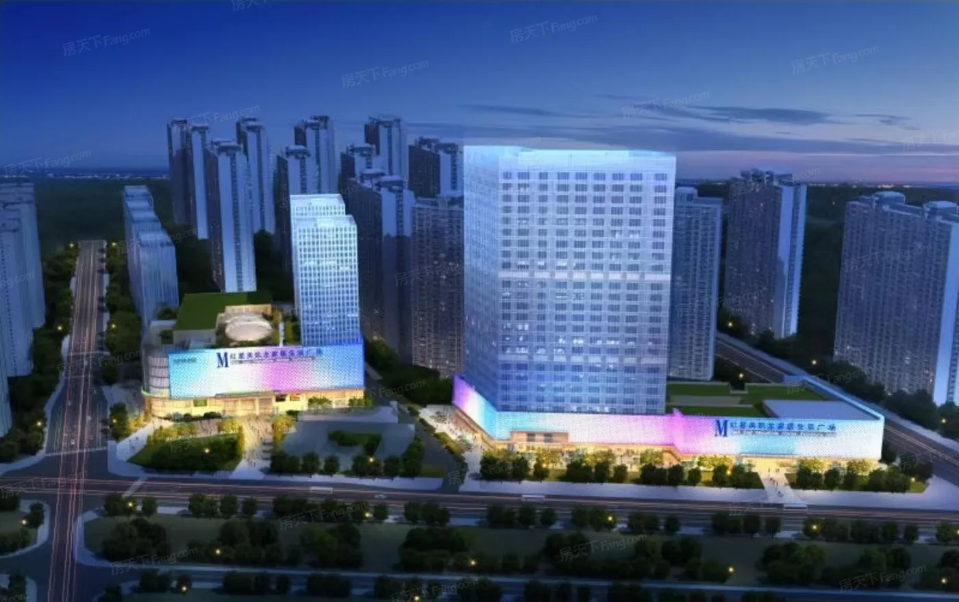 高新星荟平层均价12500元/㎡_高新星荟-西安房天下