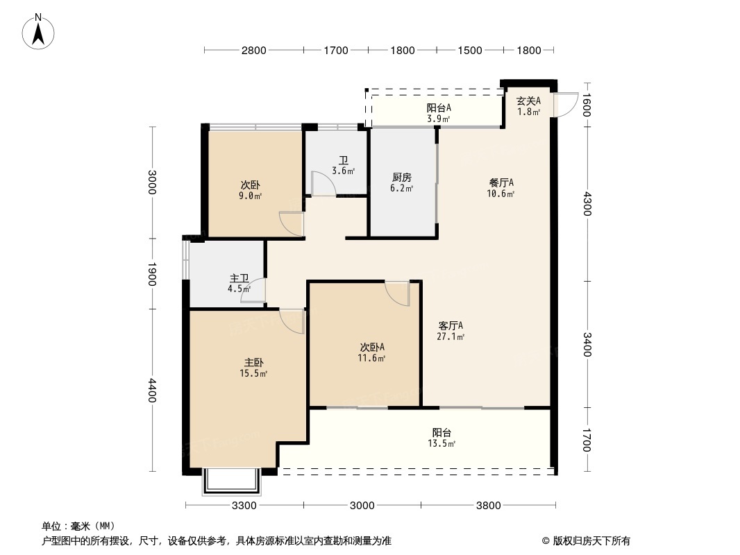 济宁金科集美礼悦125平图片