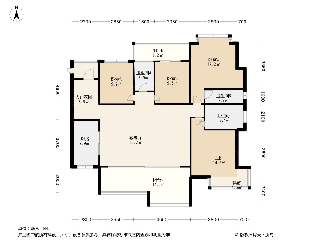 博罗星岸城户型图图片