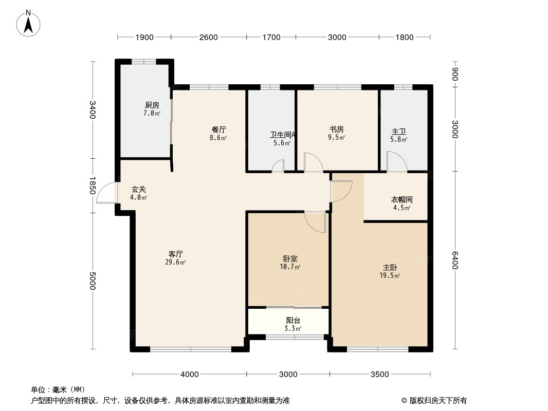 济宁府户型图图片