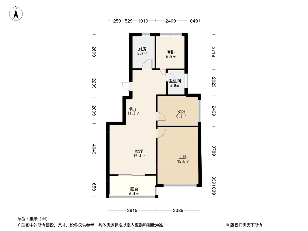 蓝城杨柳映月