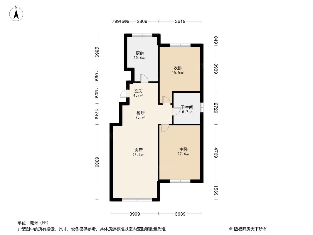 伟峰东域户型图图片