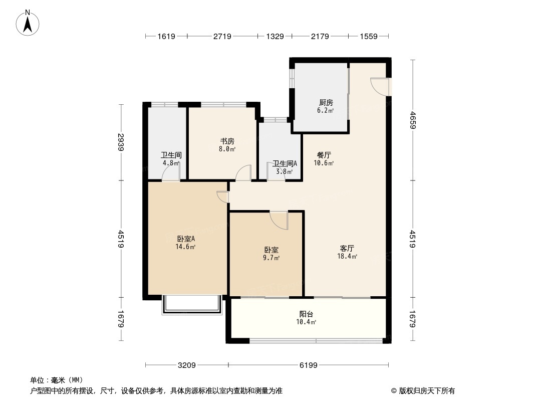 常州万科四季雅苑户型图片