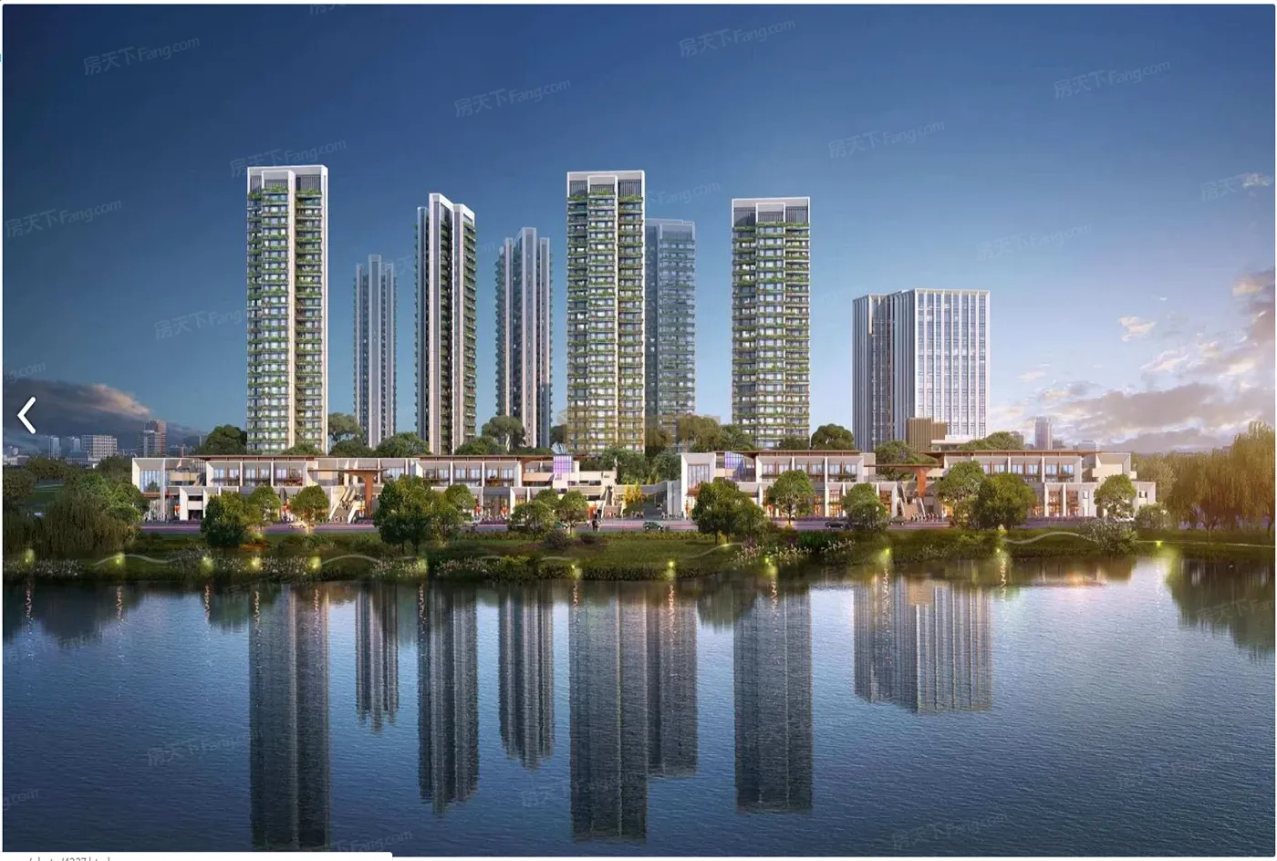 天府云城在售价格为14500元平方米