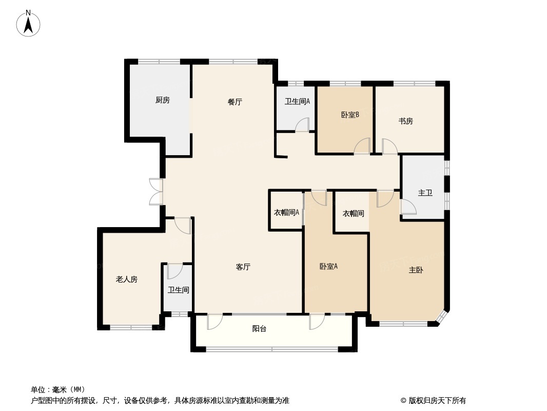 济宁瑞马大都会户型图图片