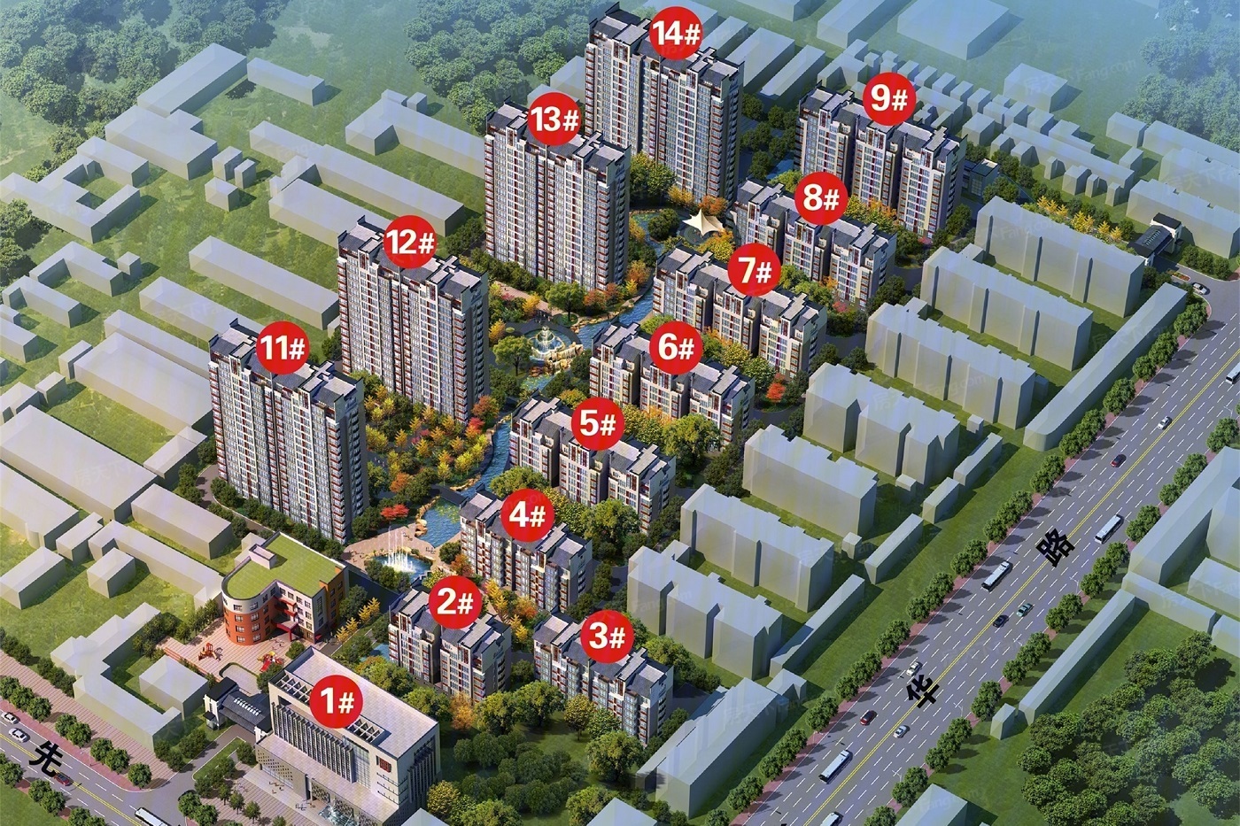 渭南宣化馨城位置图片