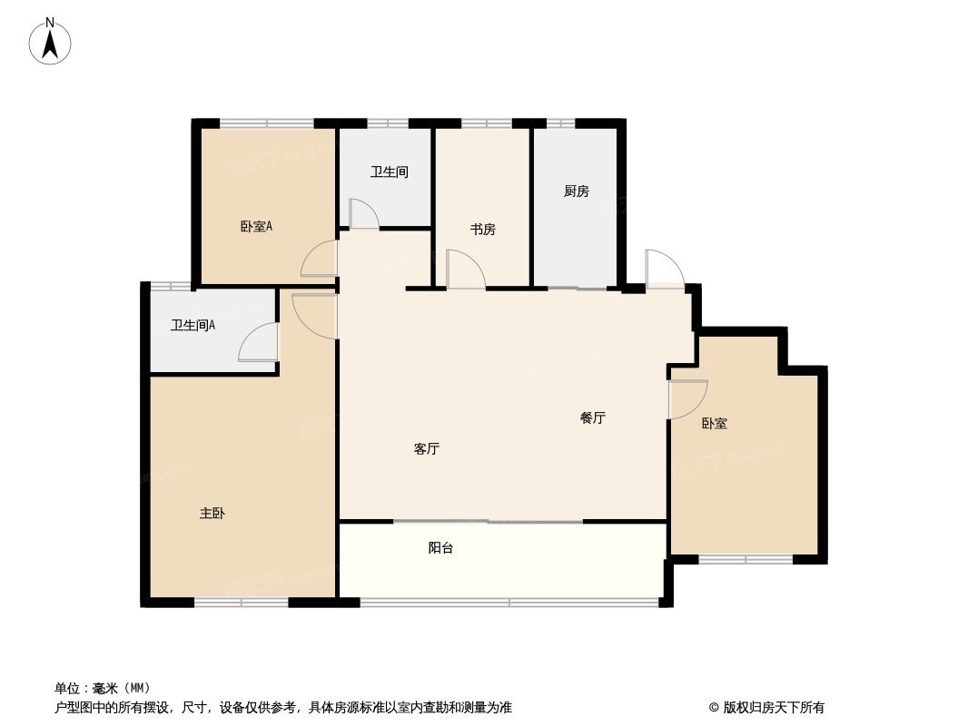 大悦澜庭户型图片