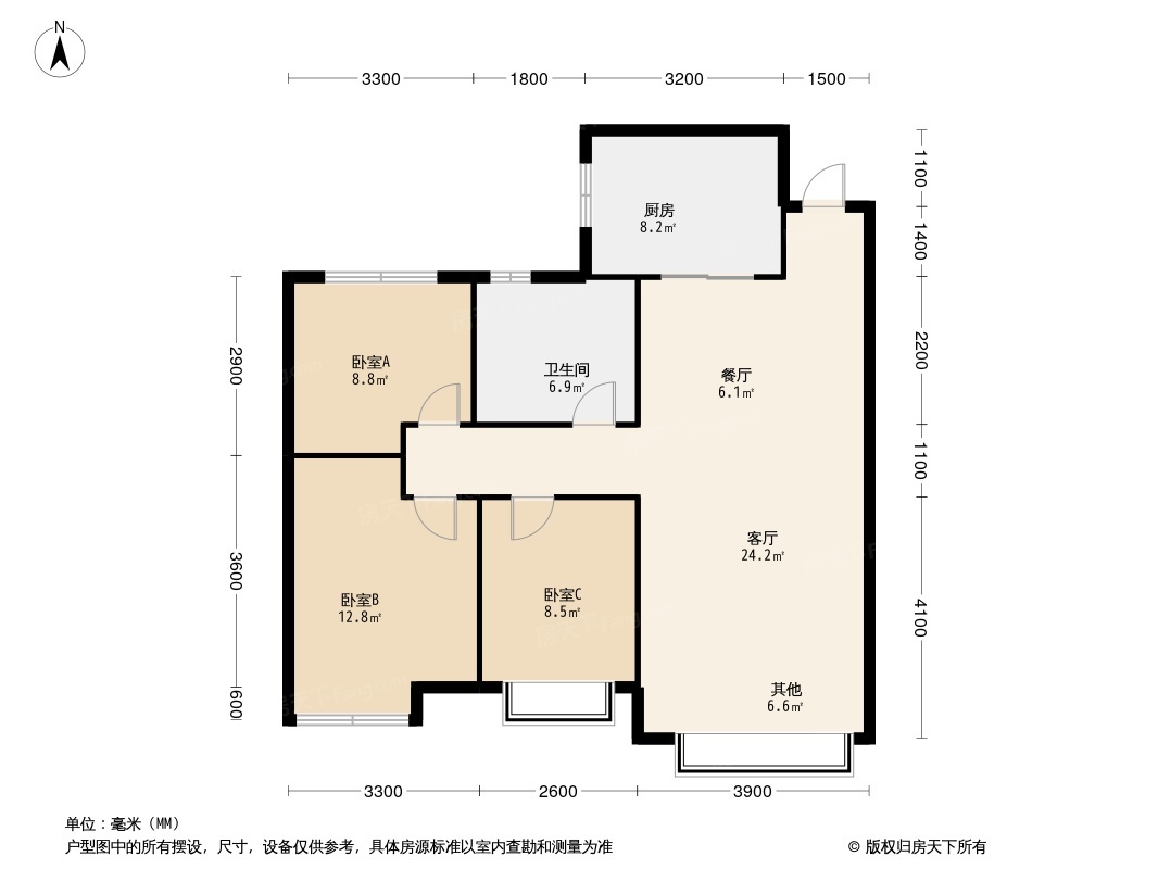 沈阳恒大养生谷户型图图片