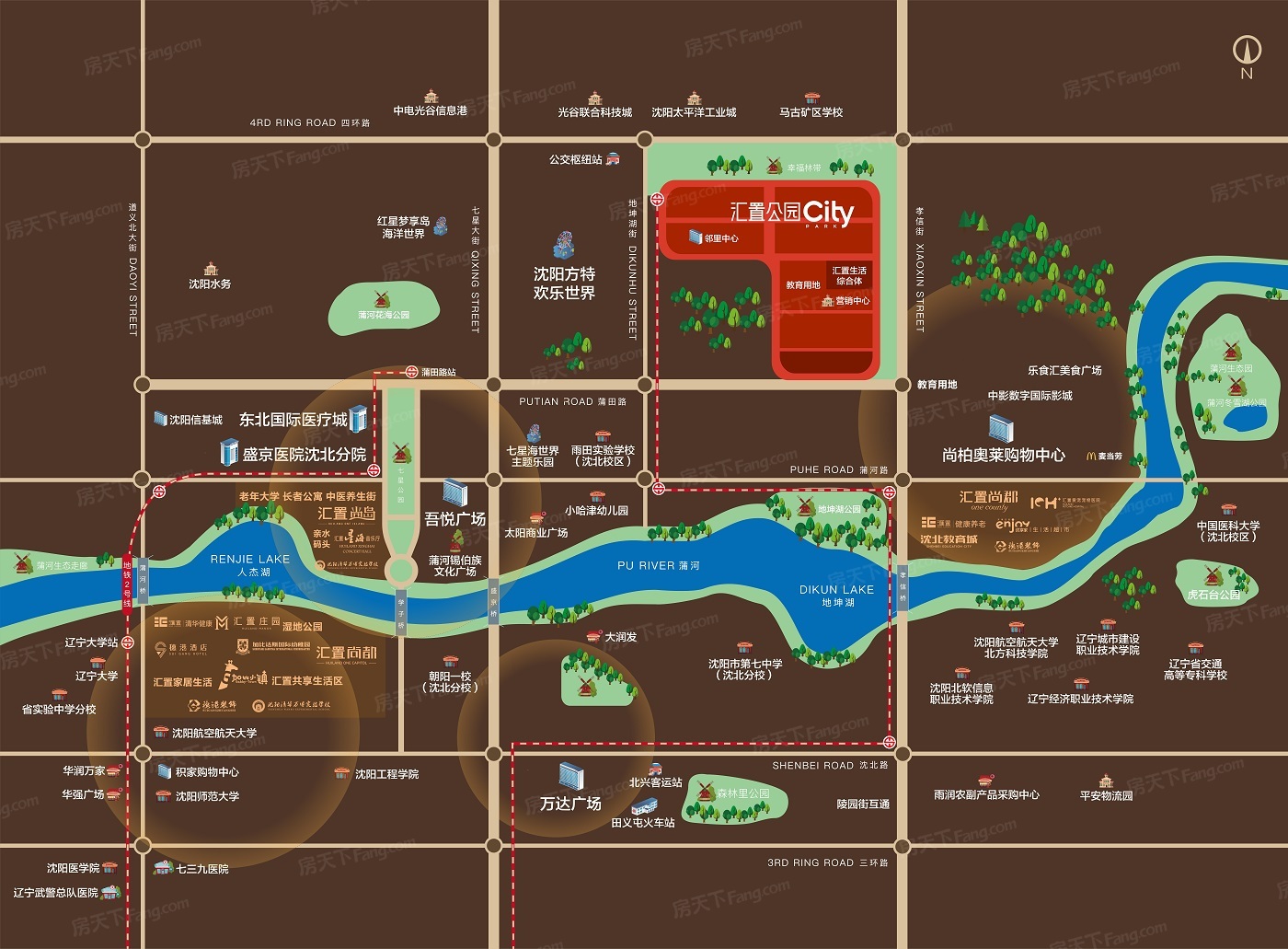 汇置公园city价格,周边交通配套测评,汇置公园city优劣势分析-沈阳房