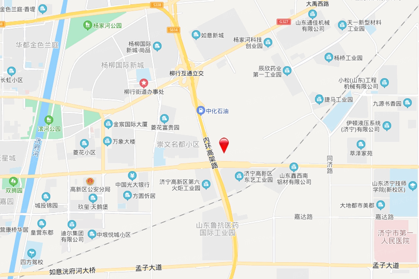 济宁保利城位置图片
