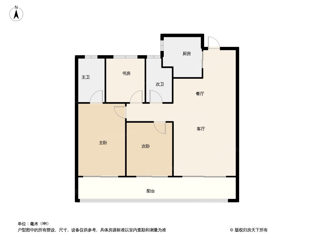 融创运河源户型图图片