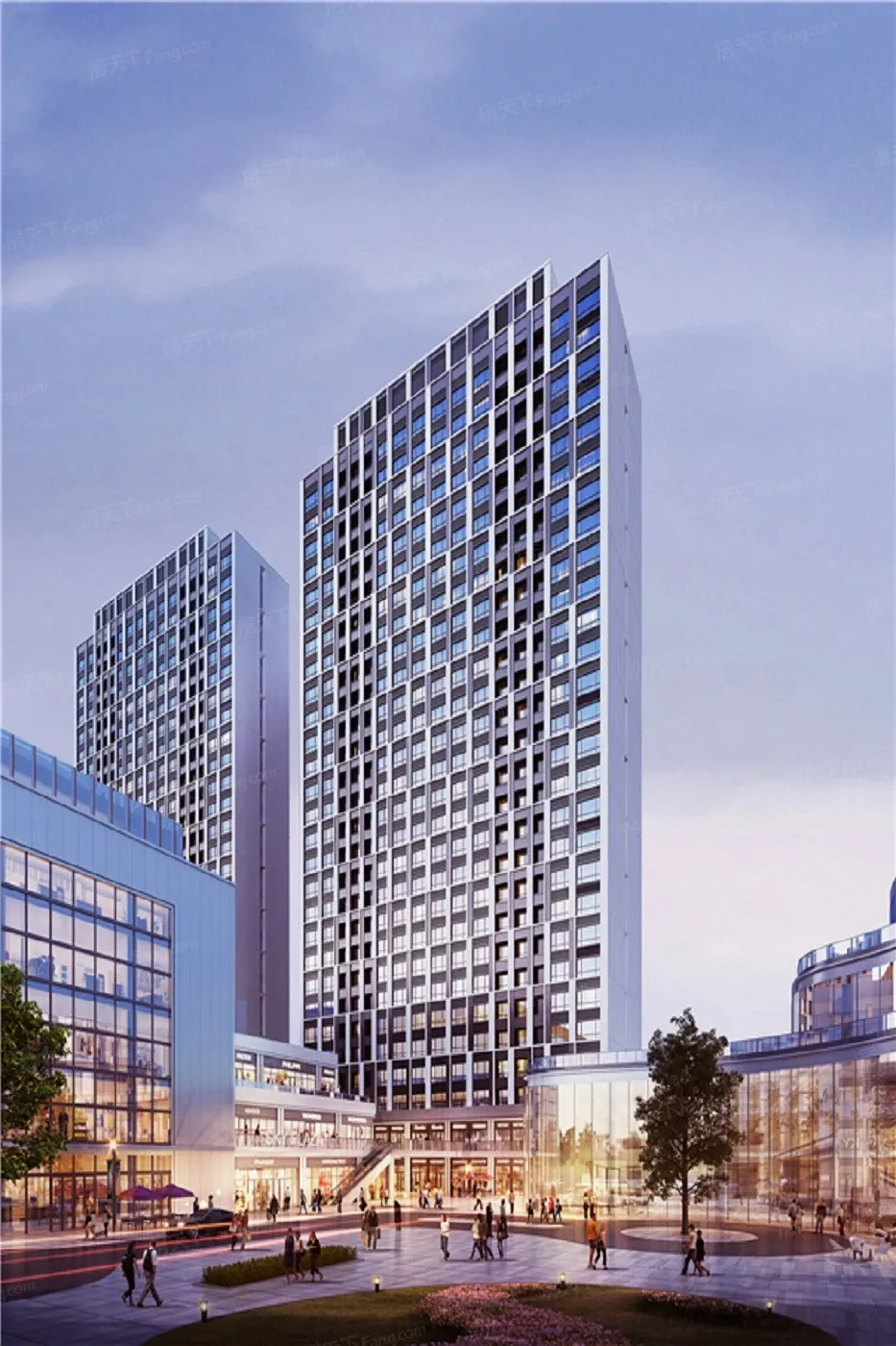 江畔都会上城预计2022年11月30号交付10