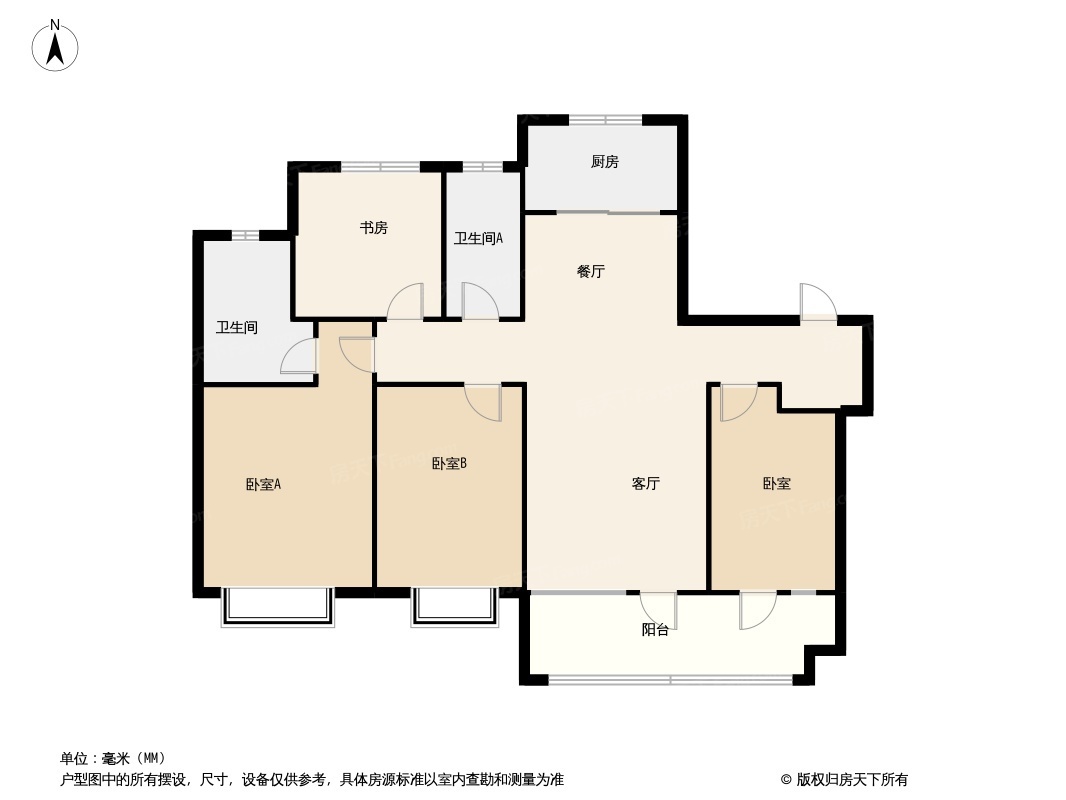 烟台万科城户型图片