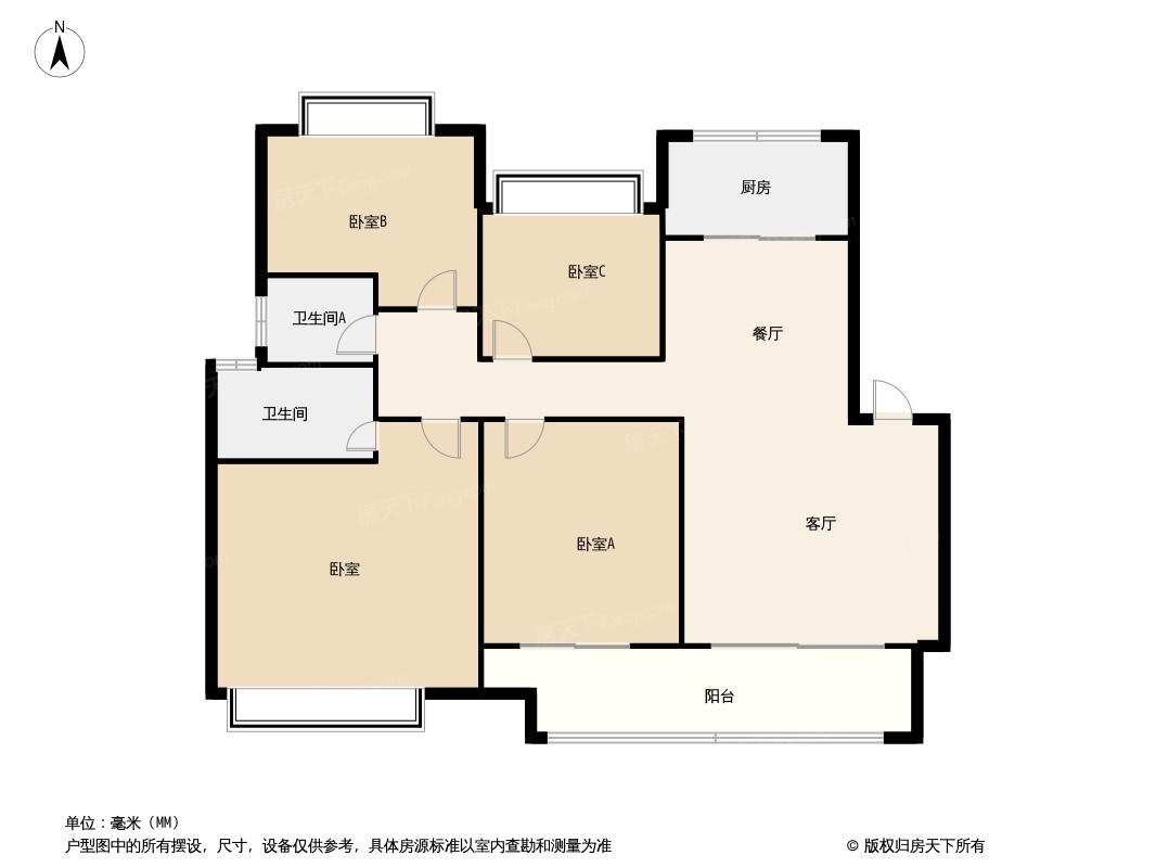 红星天玺湾户型图图片