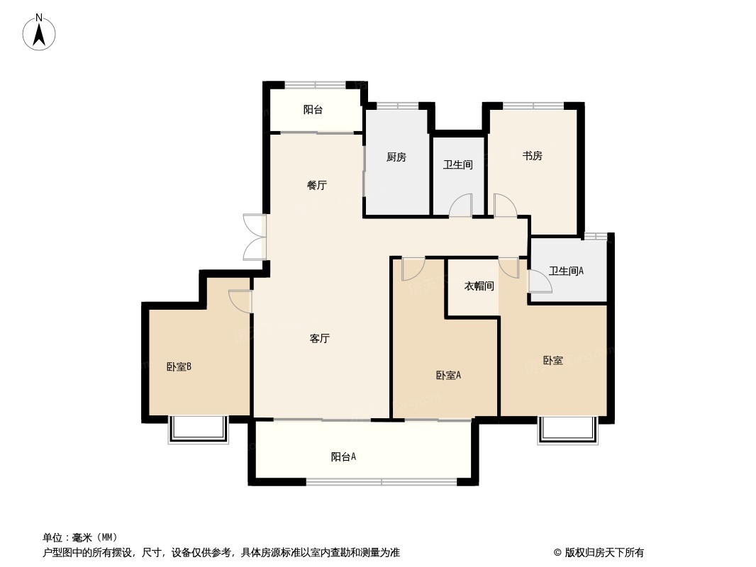 阜阳吾悦广场户型图图片