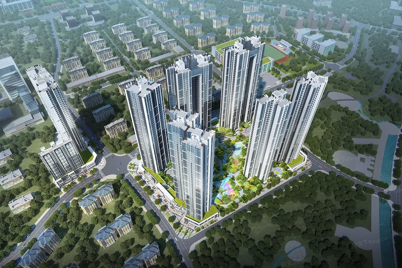 西联的桥头堡和枢纽区域——布吉,是罕有的近百万方体量大型旧改项目