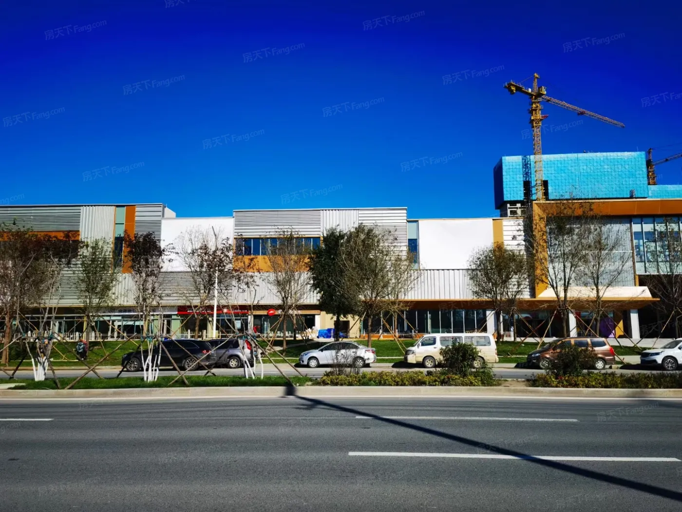 实景图:在建小区远景