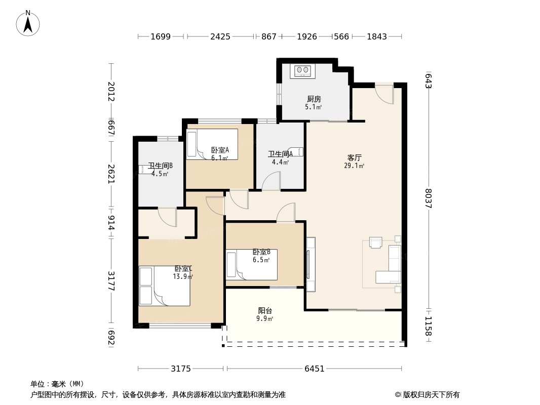 户型图0/1