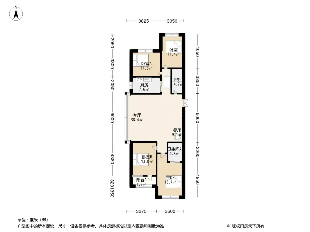 菏泽中心户型图片