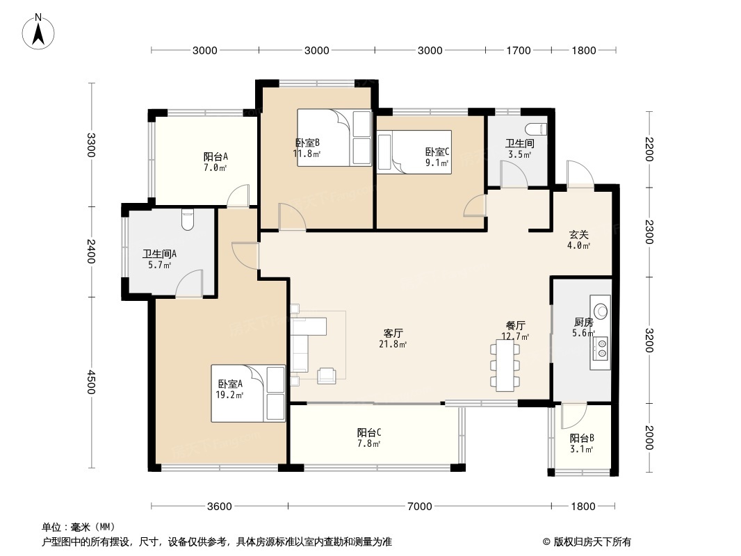 九洲江渚户型图片