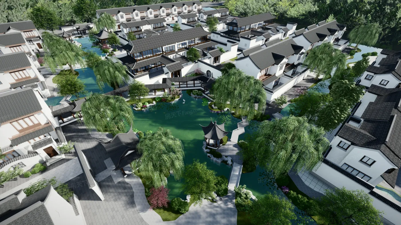 本项目作为蒲城乃至西北区域稀缺湖景别墅,依托卤阳湖天然湖景资源