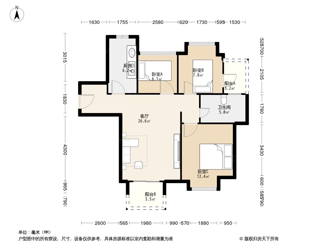 户型图0/1