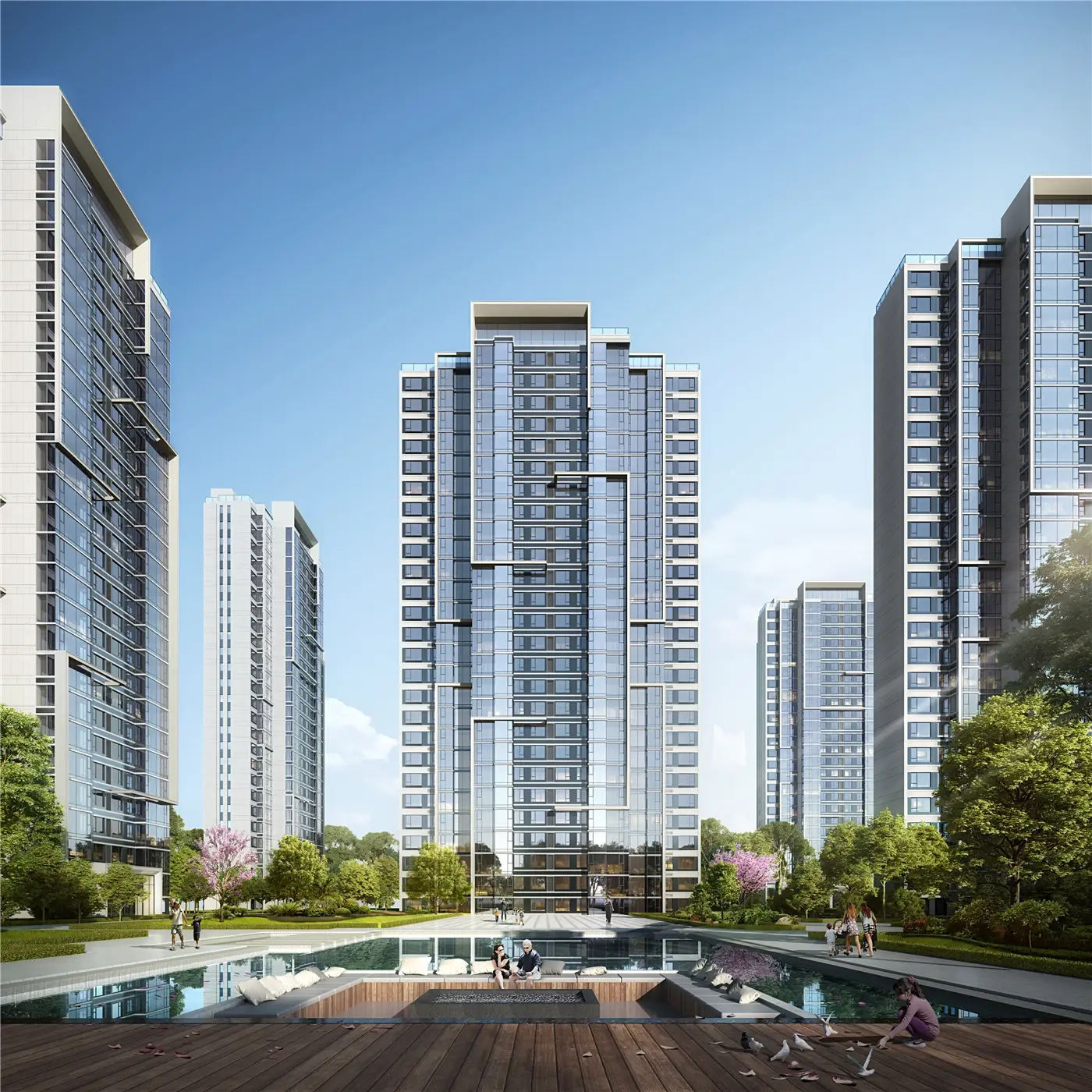 商务,度假,高品质住宅于一身的现代化城市