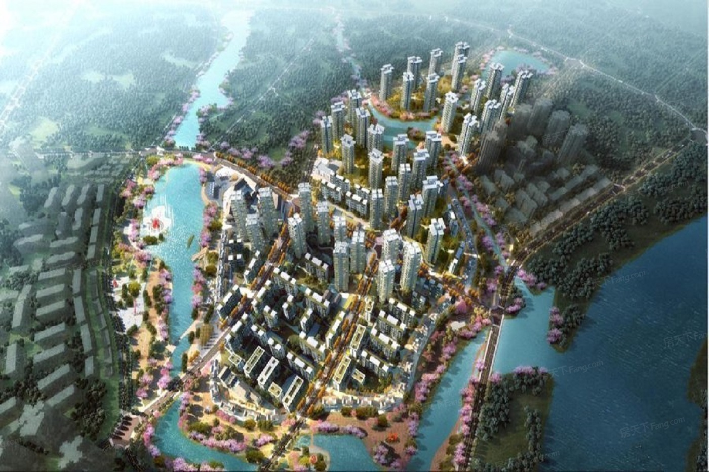 眉山滨江郦城规划图片