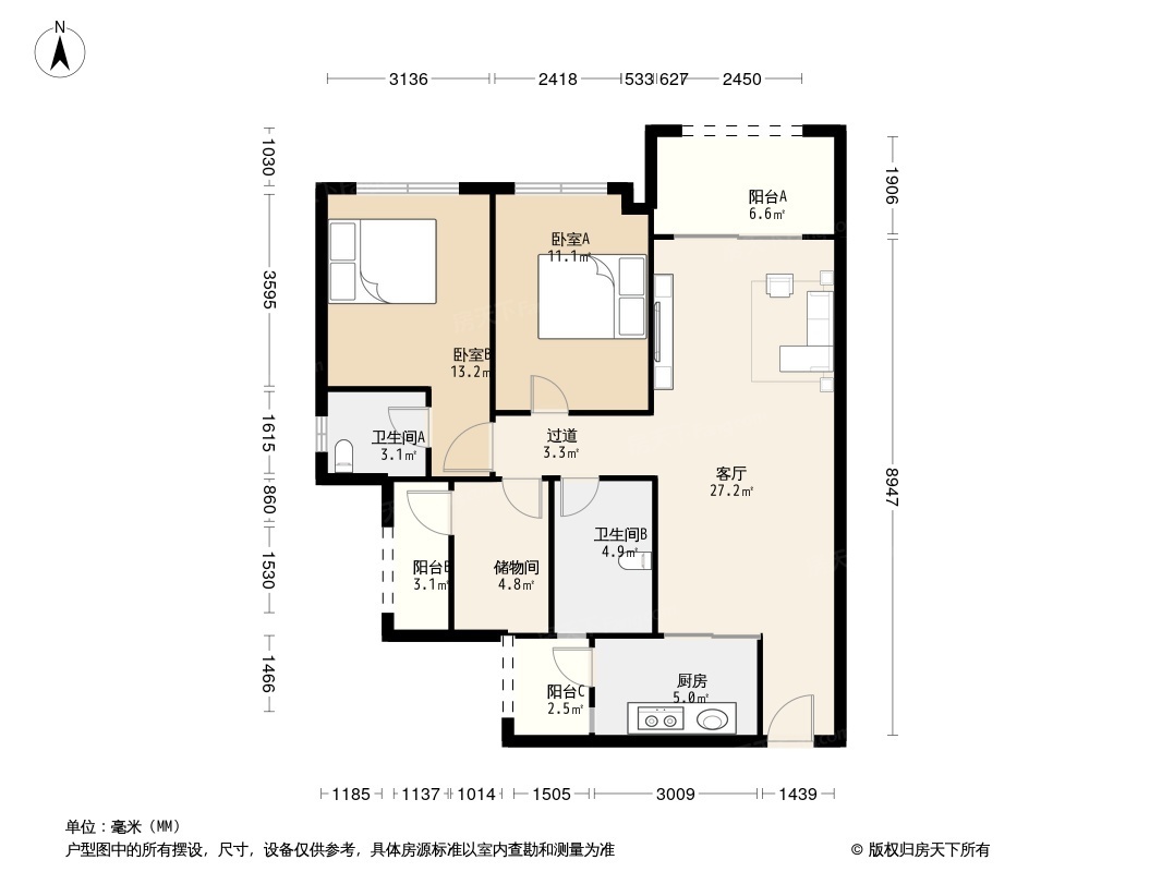 户型图0/1