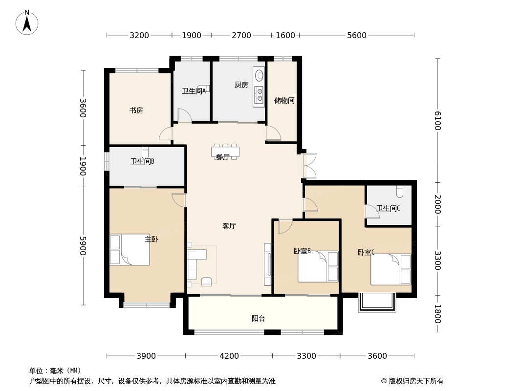 江皓府户型图