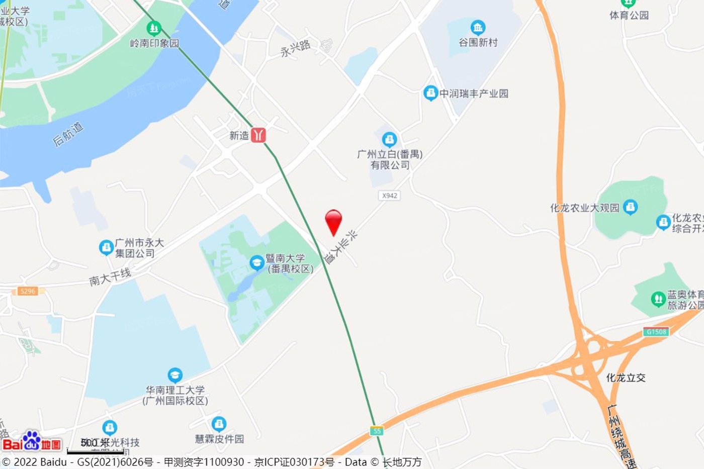 暨南大學番禺校區,大學城綜合商場:大學城南亭商業中心,廣州大學商業