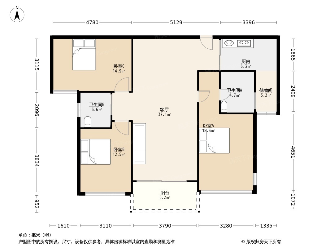 户型图0/1