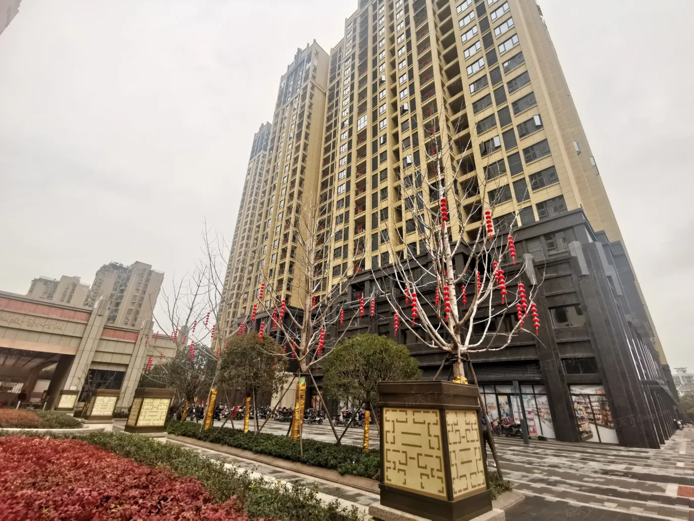 城投秀水青城建面约89142平米毛坯高层准现房在售