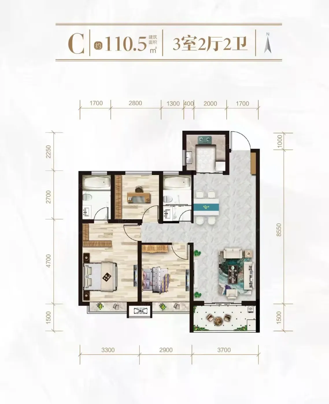 锦都家园户型图