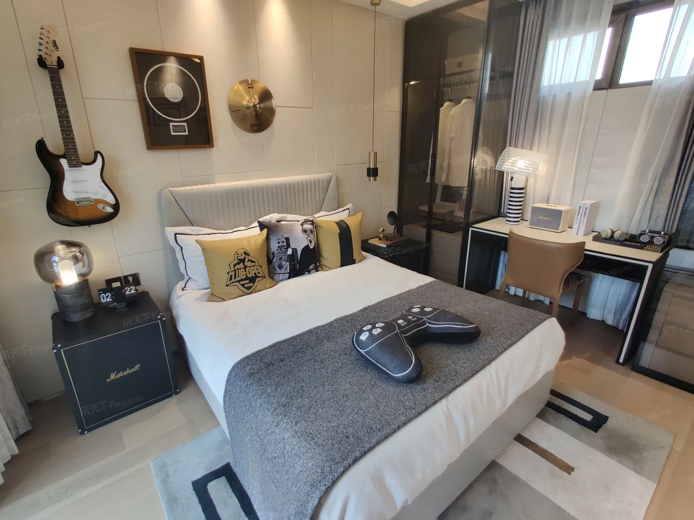 样板间:130平户型样板间卧室